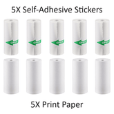 GearWaves: Mini Printer Paper Refills 10PK Simple Showcase